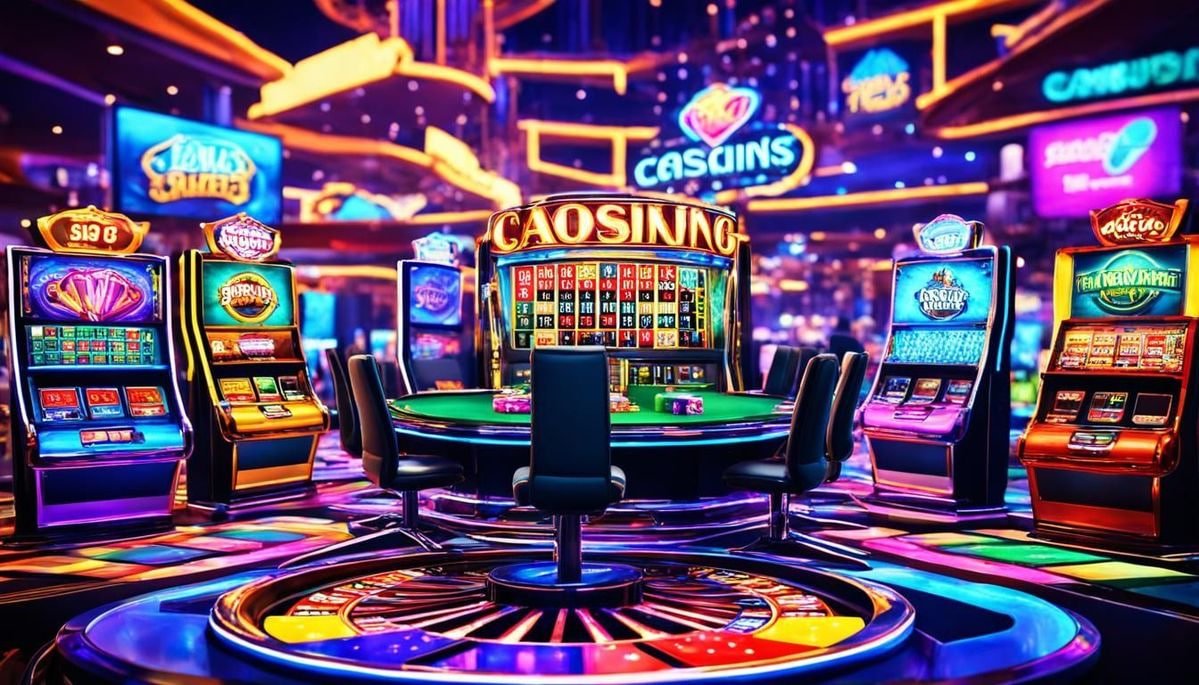 Meja Texas Hold'em Bonus di studio kasino langsung langitqq dengan dealer dan kartu komunitas